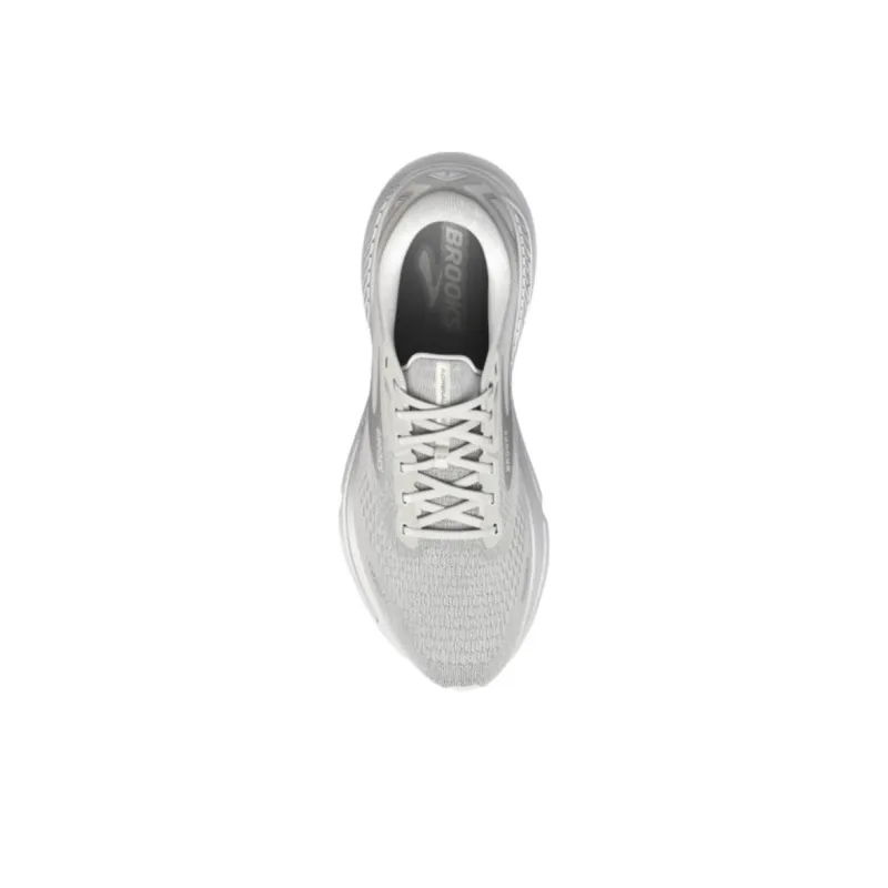 Brooks Adrenaline GTS 23 Abrasion Resistant Low Top Casual Running Shoes Women's Light Gray-3