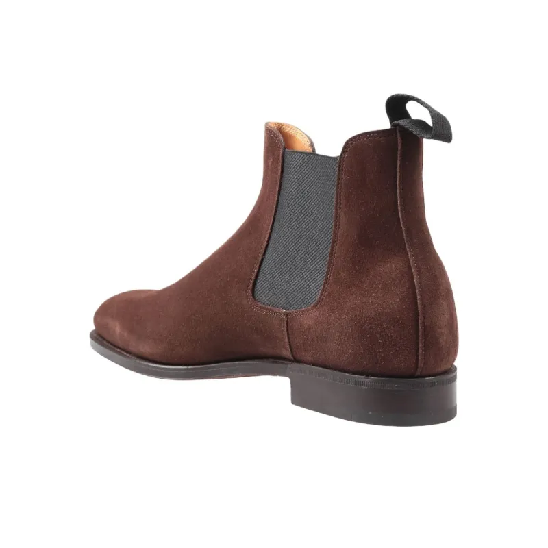 JOHN LOBB Lawry Short Chelsea Boots Men's Brown-2