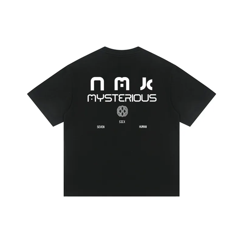 RUIZENLUO Summer T Shirt Loose Fit Unisex-0