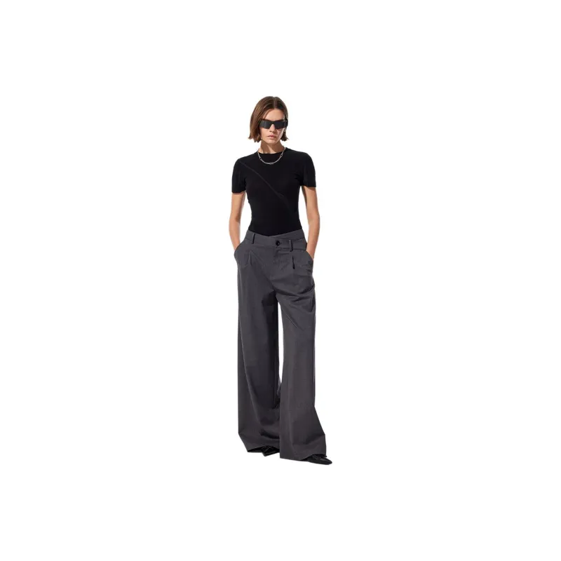 MEFUR Suit Trousers Women's Heather Gray-0