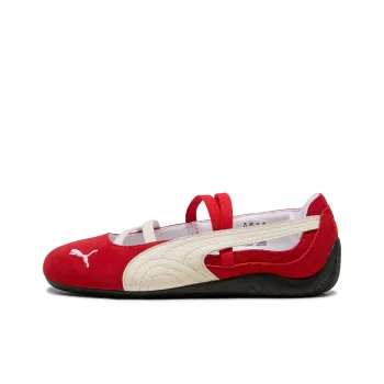 PUMA Speedcat Anti Slip Wear Resistant Low Top Casual Shoes Women's Red