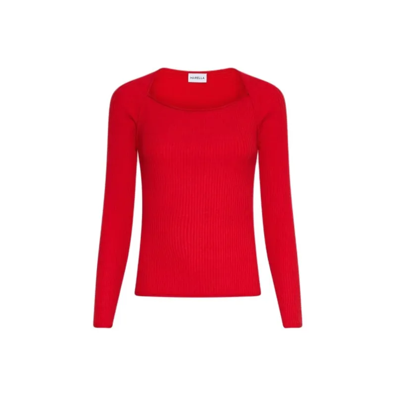 Marella Sweaters Women's Red-0