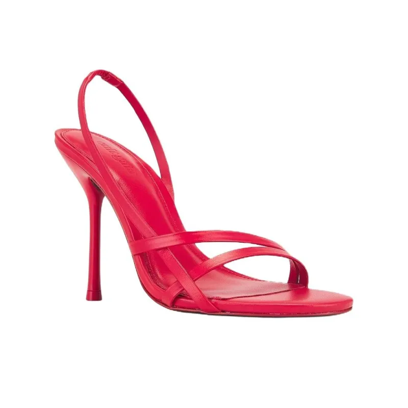 CULT GAIA Aydi One Strap Sandals 10.8cm Women's Fuchsia-2