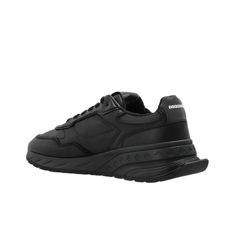 DSQUARED 2 Sprinter Low Top Casual Shoes Men's Black-3