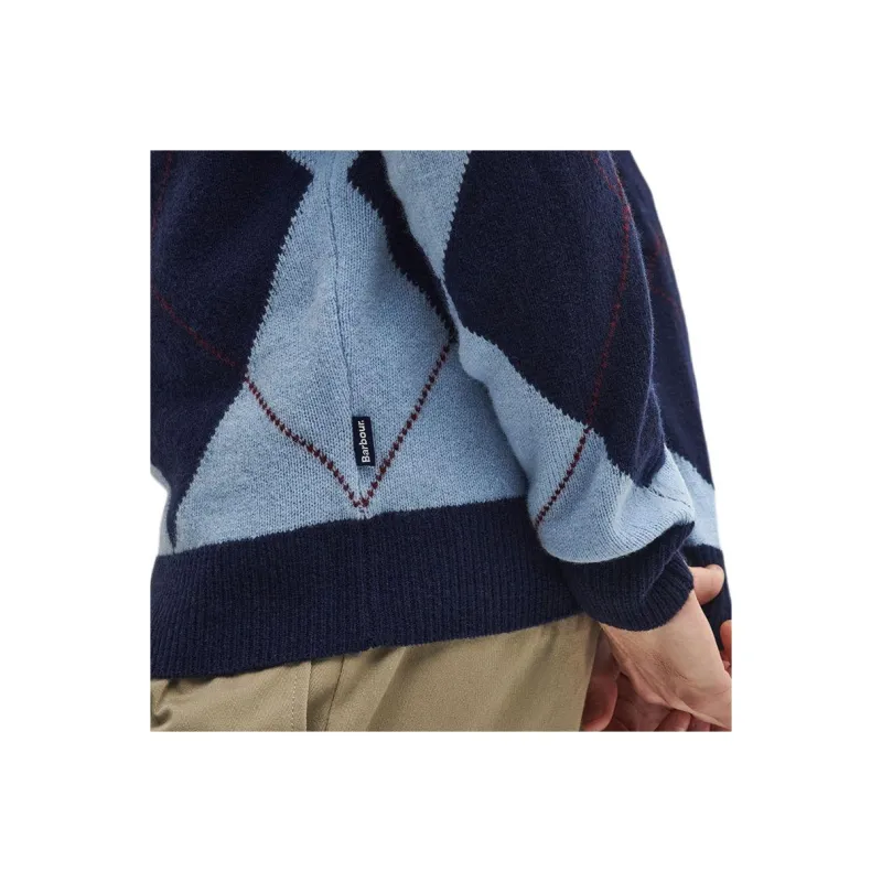 BARBOUR Sweater Men's Royal Blue-4