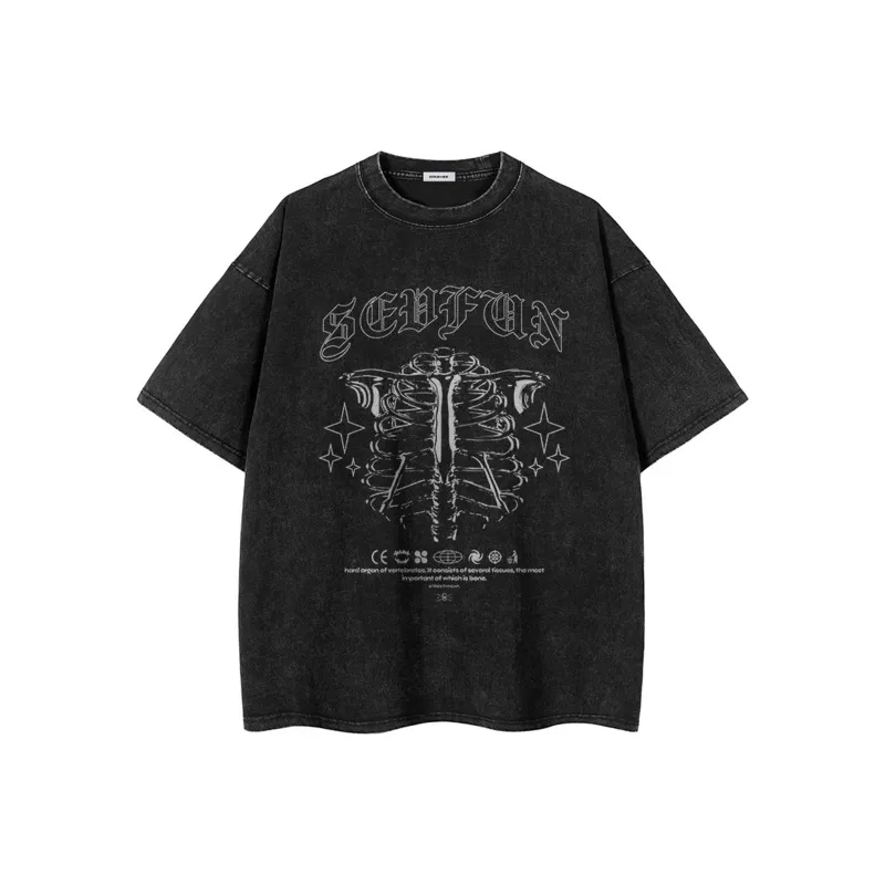 7 SEVFUN T Shirts Unisex Black-0