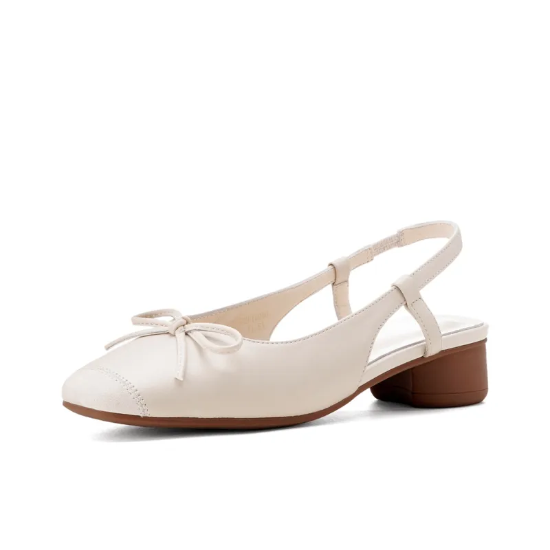 GOLDLION Chunky Heel High Heels Women's-1