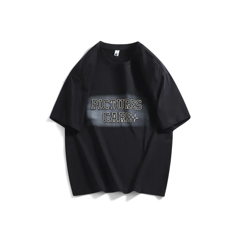 WOSAWE Half Sleeve Casual Top American Vintage Men's Clothing Trendy Brand T Shirt Unisex-2