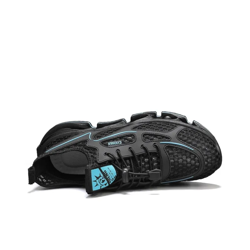 AMICNIEGD Shock Absorbers With Slip Resistant And Abrasion Resistant Properties Low Top Casual Shoes Men's-8