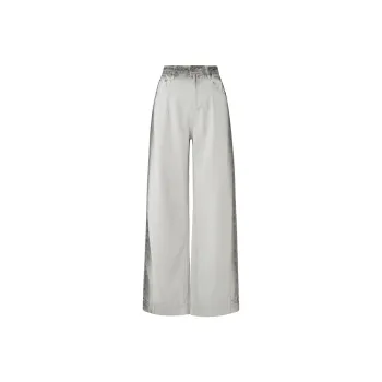 SOON FLOWER Jeans Women's Shell Gray