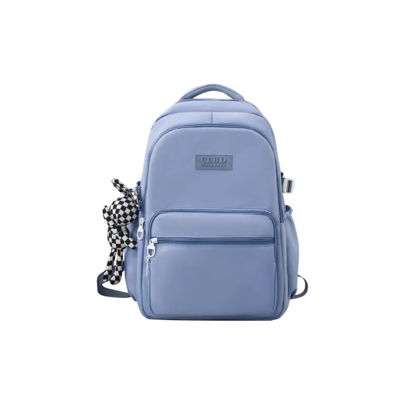 Wolfhorse Nylon Backpack Regular Unisex Black/Pink/Purple/Blue-8