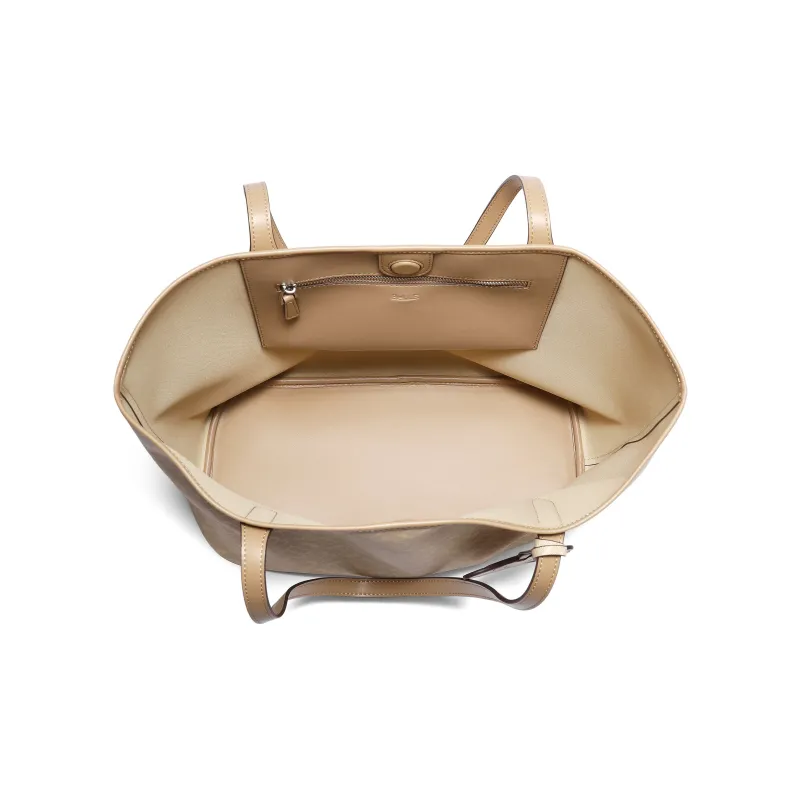 BELLE Vintage Monogram Versatile Commute Everyday Premium Shoulder Bag Tubas Women's White/Apricot-6