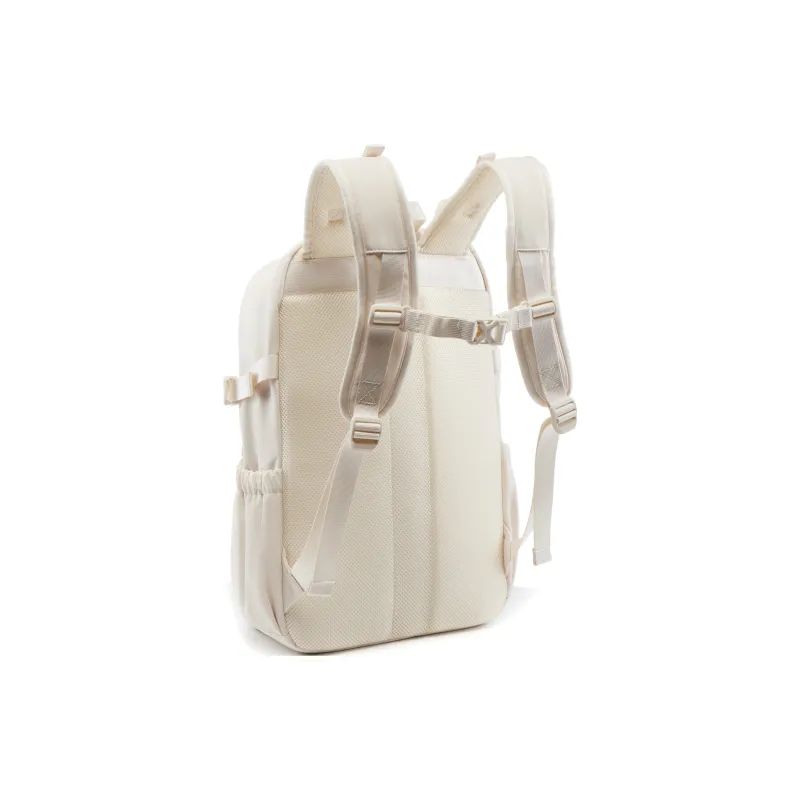 LiNing Sports Life Collection Polyester Backpack Unisex Eggnog Gray-4