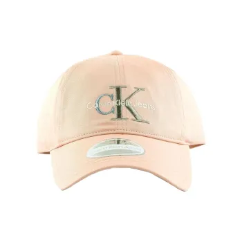 CALVIN KLEIN Cotton Baseball Caps Unisex Pink