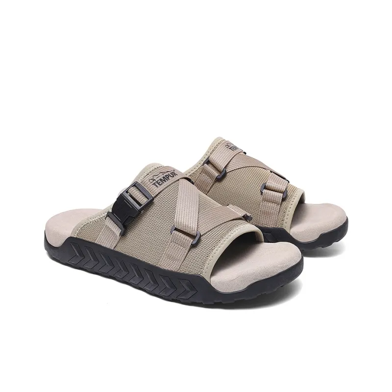 TEMPUR Slide Slippers Men's Apricot-1