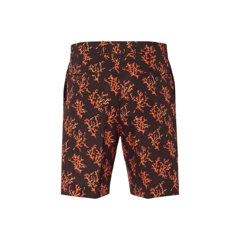 FENDI SS25 Casual Shorts Men's Brown-1