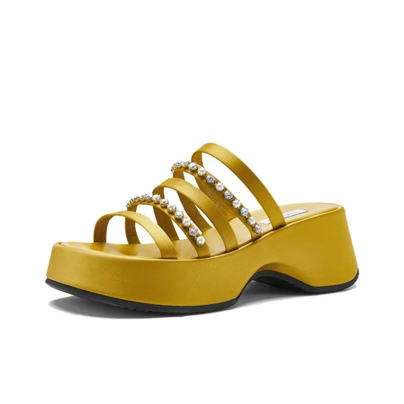 NINE WEST Abrasion Resistant Slide Slippers Women's-6