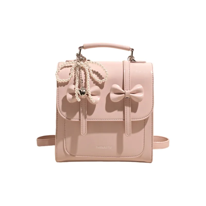 ResNonverba PU Backpack Women's Multicolor-19