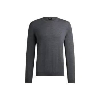 HUGO BOSS Sweaters Men Gray