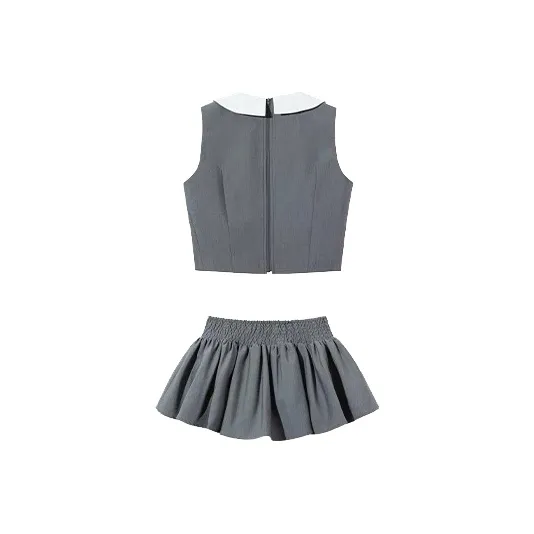 Udon House Two Piece Skirt Sets Women's-1