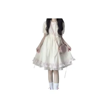 Mu Qingqing Short Sleeved Dress Women's