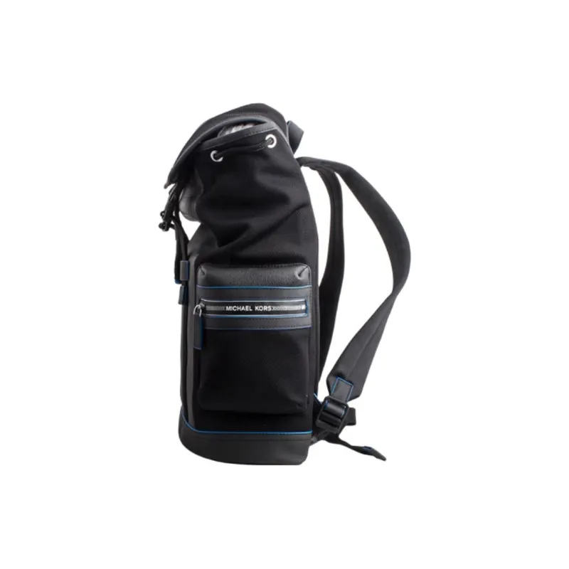 MICHAEL KORS Cow Leather Backpack Medium Size Men's Black-2