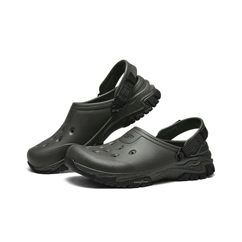 Skechers Hippo Bubbles Shoes Clogs Men's Brown-3