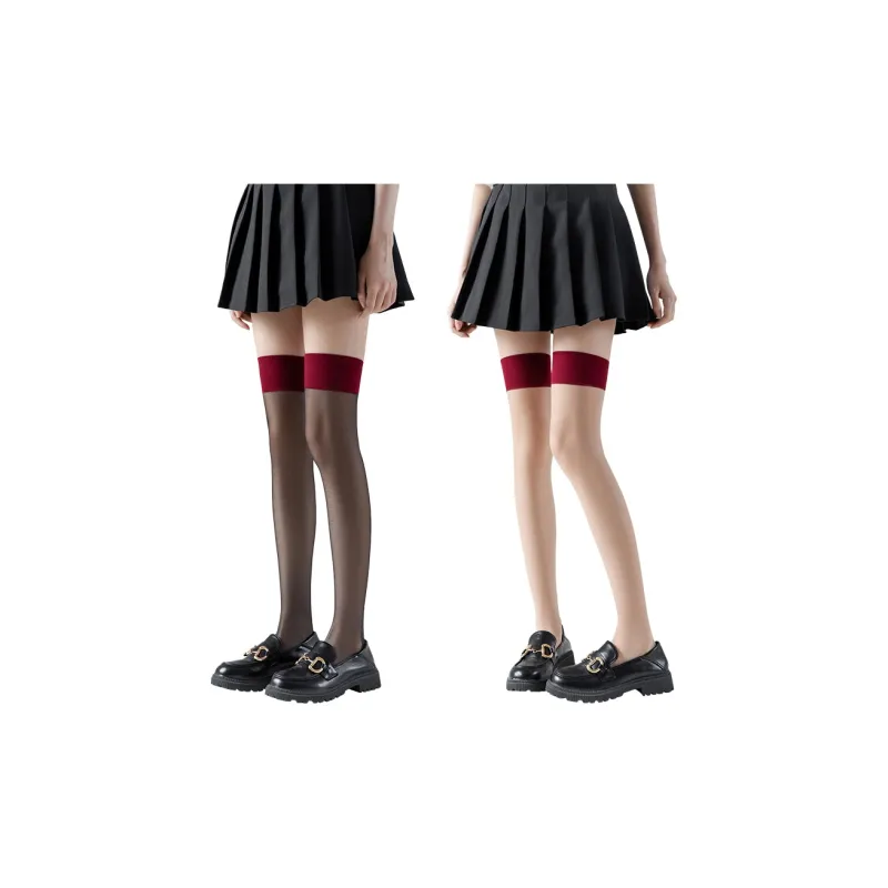 MIIOW Thigh high Socks Women's 2 Pack-28