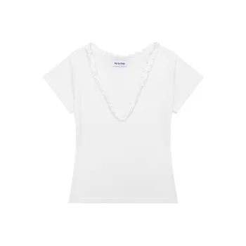 1ESS LA MODE Set in Sleeve T Shirt Women's