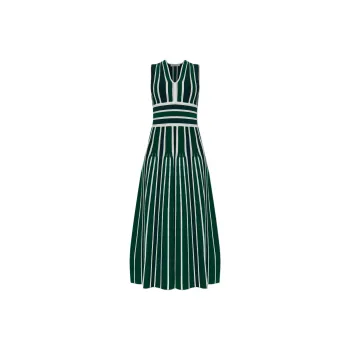 MaxMara Sleeveless Dress Women's Green