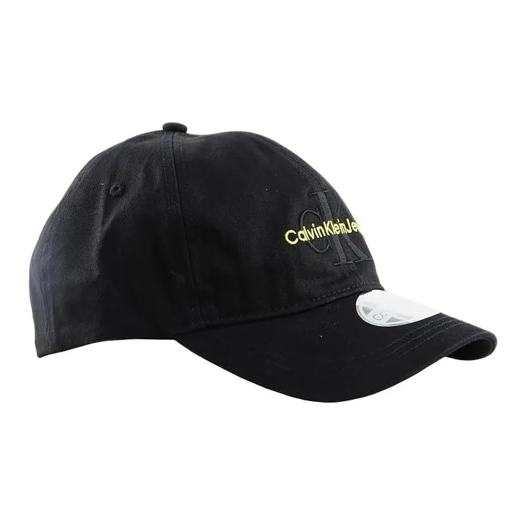CALVIN KLEIN Cotton Baseball Caps Unisex Black-2