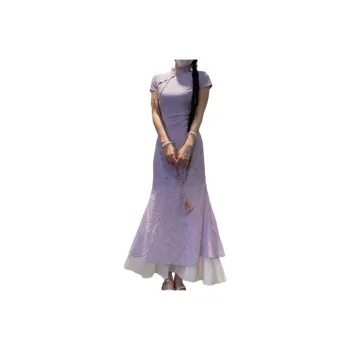 EFCR Cheongsams Women's Purple