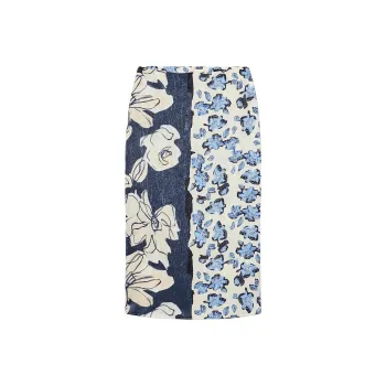ZARA Casual Long Skirts Women's Multicolor