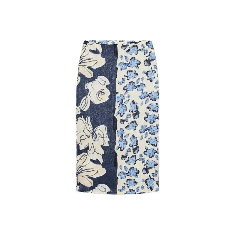 ZARA Casual Long Skirts Women's Multicolor-0