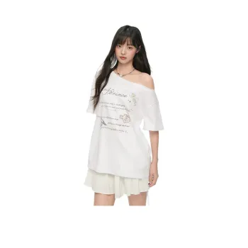 KING PRINCE T Shirts Women's White