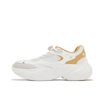 361° Anti Slip Wear Resistant Low Top Casual Shoes Women's Gravel Yellow