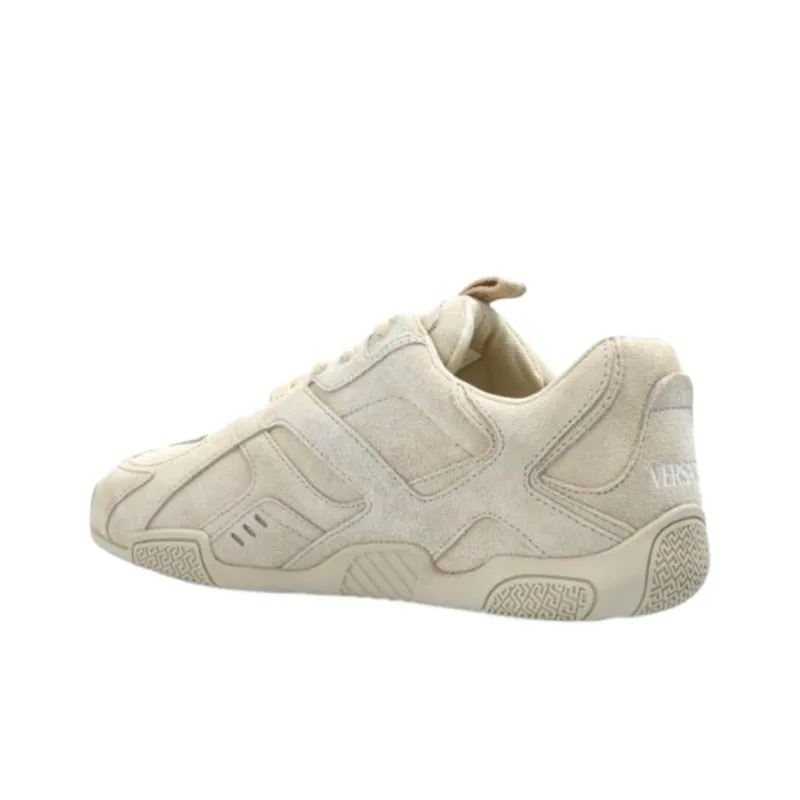 VERSACE Low Top Casual Shoes Women's Ecru-2