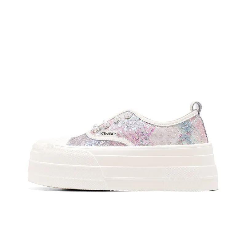 C°BANNER Low Top Skateboard Shoes Women's-0