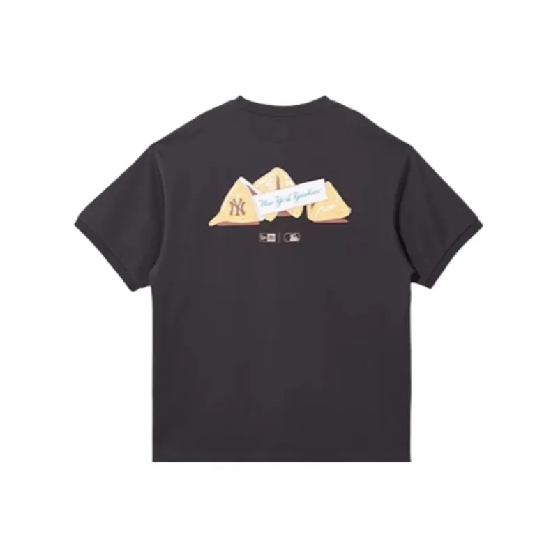 New Era T Shirts Unisex Dark Gray-0