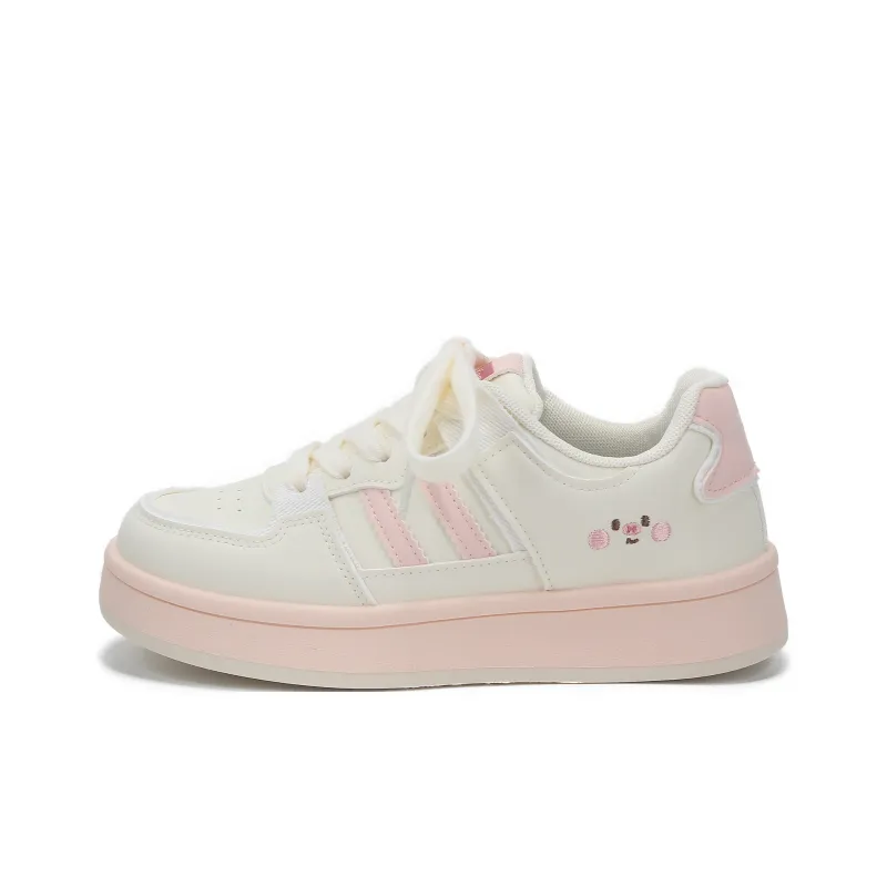 Binya Lightweight And Wear resistant Low Top Skateboard Shoes Women's-0
