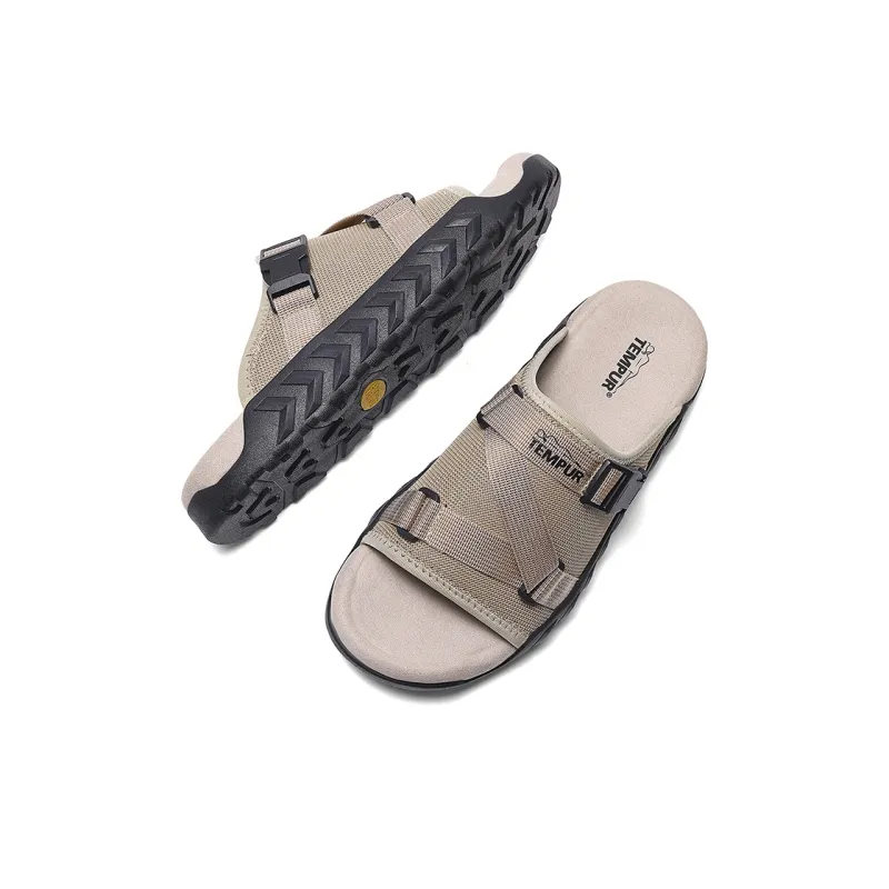 TEMPUR Slide Slippers Men's Apricot-4