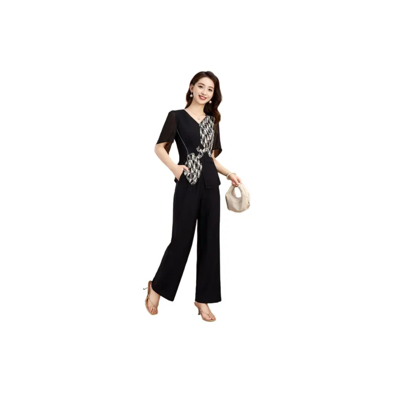 Mylan Casual Suits Women's Black Collection Brand, Get Activity Alerts In Real Time-0