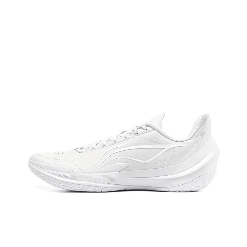LINING Blade 5 V2 Basketball Shoes Men Low Top Standard White-0