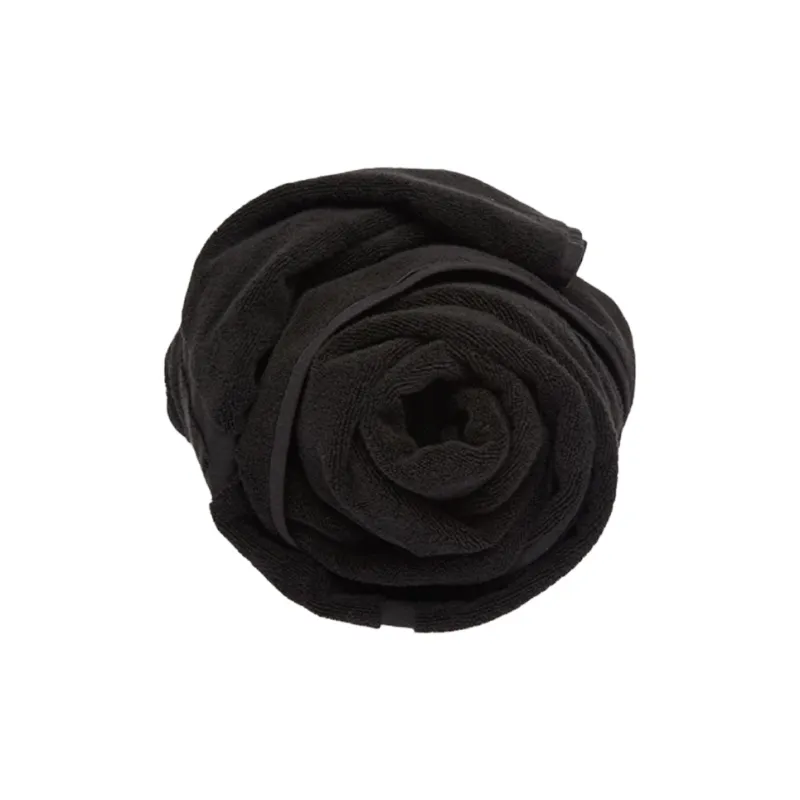 RICK OWENS/RO Towels Black 30*50cm-3