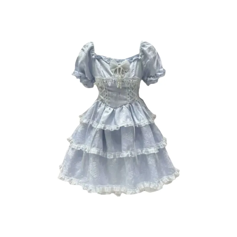 Peaches Peaches Short Sleeved Dress Women's-0