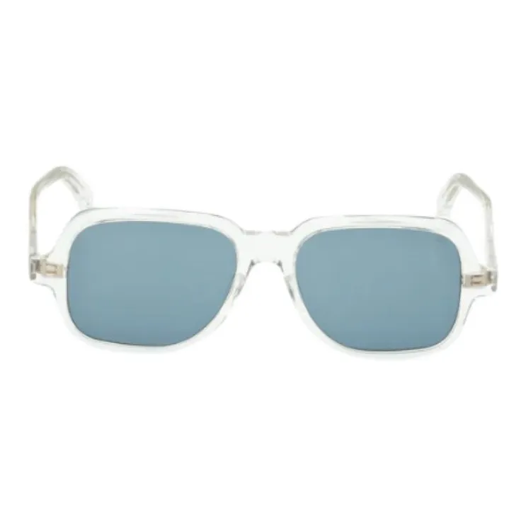 EYEVAN 7285 Acetate Square Sunglasses Unisex Transparent-1