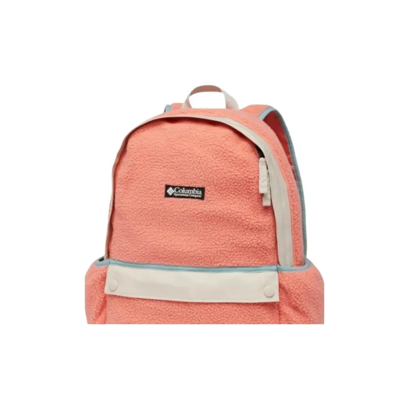 Columbia 14L Backpack Outdoor Bag Polyester With Sherpa Fleece Women's-4