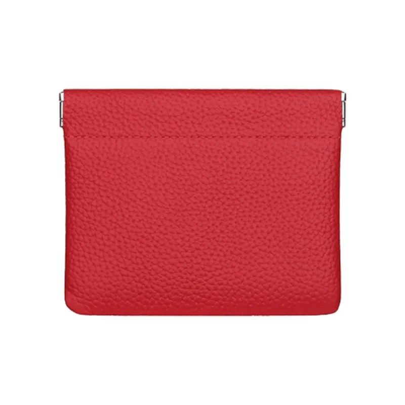 Gorora Top Grain Cow Leather Coin Purse Unisex Multicolor-3