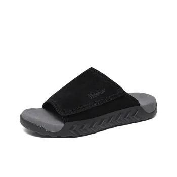 TEMPUR Slide Slippers Men's Black