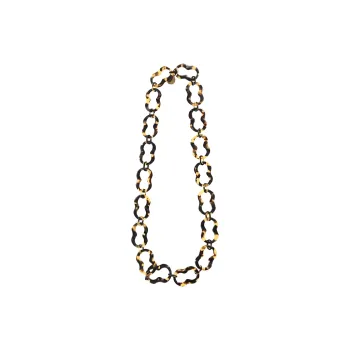 PRADA Plastic Necklaces Women's Brown